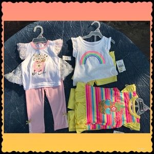 12 Months Baby Girl clothes bundle๐ฃNWT
